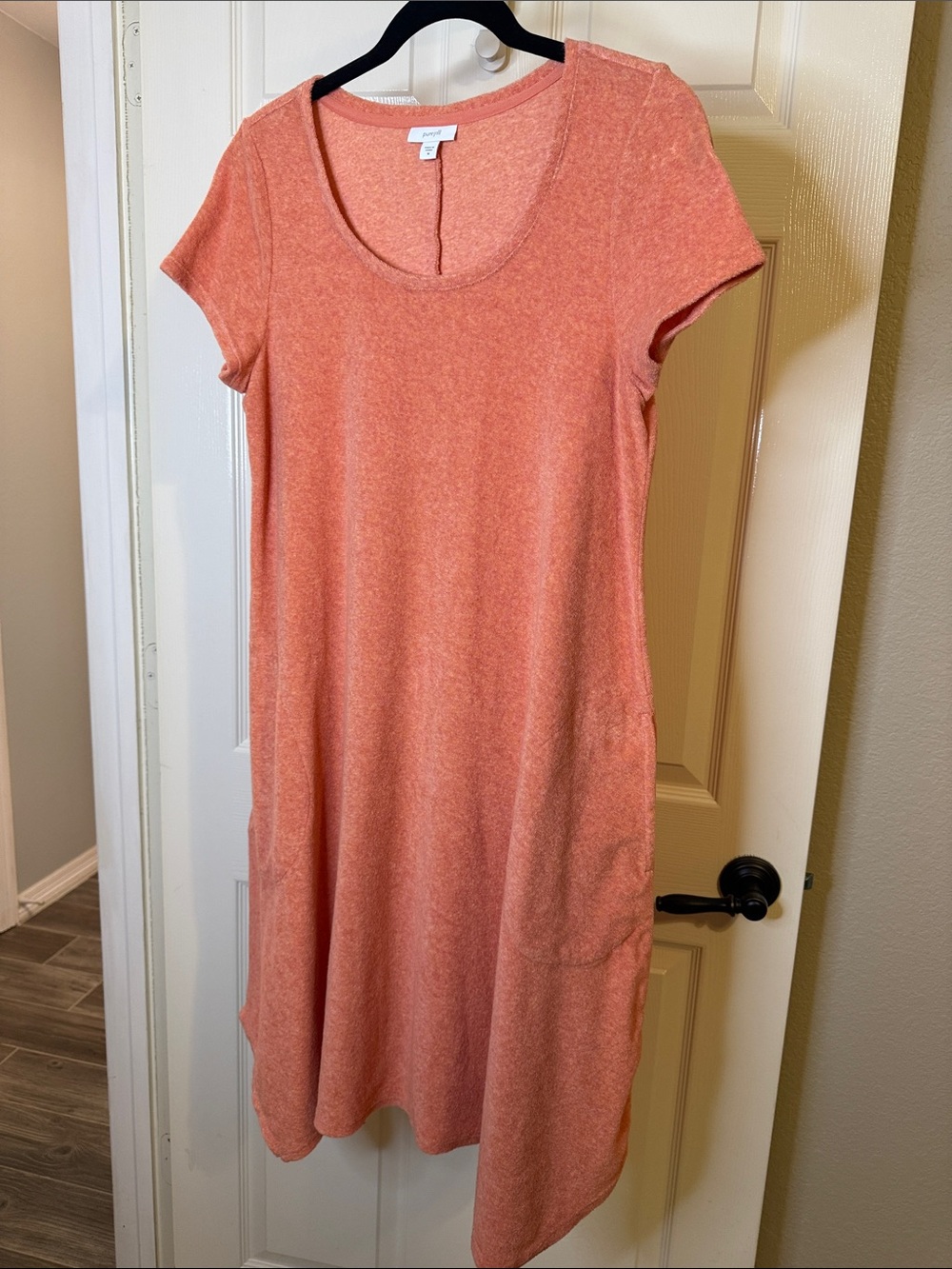 J. Jill Terry Coral Knit Scoop Neck Dress